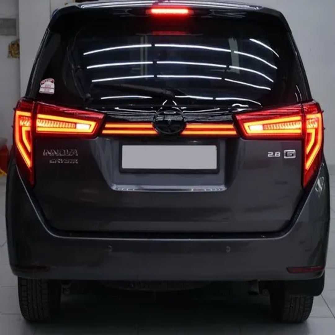 Toyota Innova Crysta Twin Bar Matrix LED Tail Lights