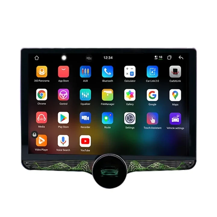 Gemstone Diamond Single‑Knob Android Car Player | 11.5" QLED 2K | Wireless CarPlay/Android Auto | DSP | Made in India