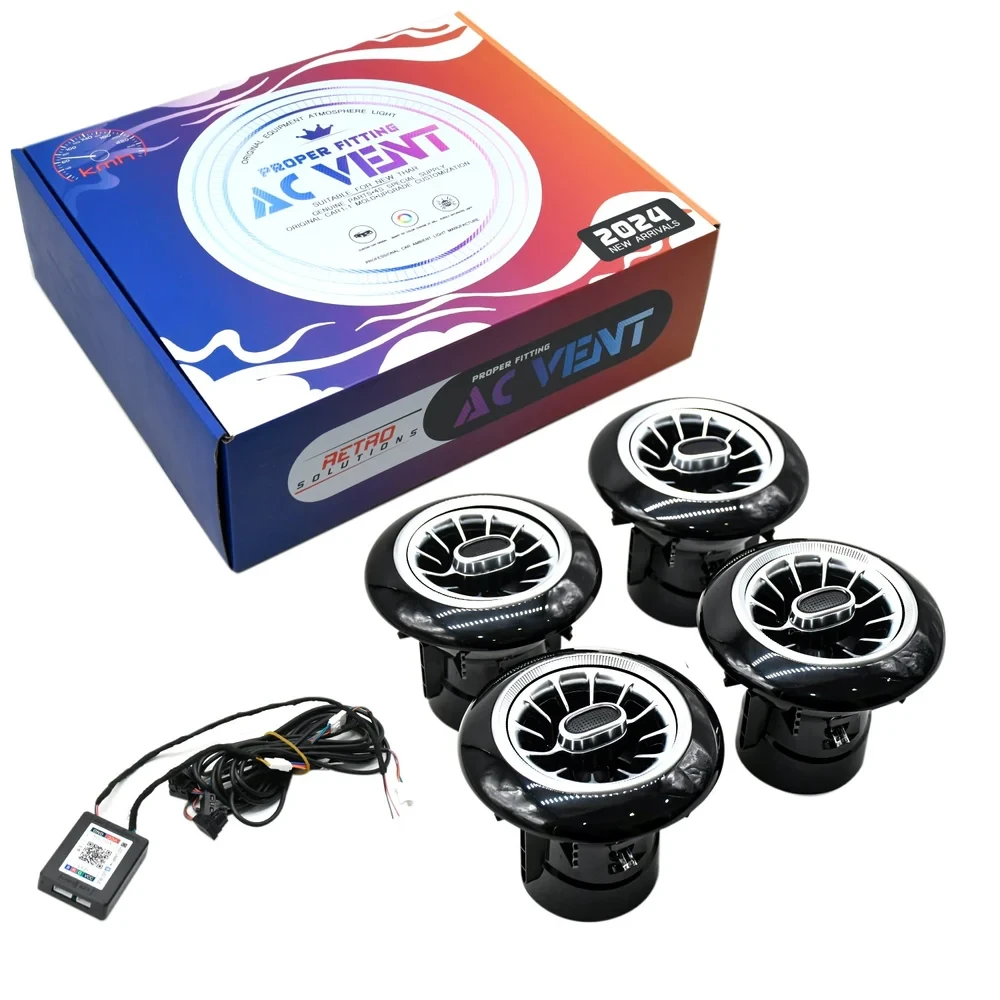 Thar/Thar Roxx K3 RGB AC Vent Kit | 4 Vents + Controller | Plug‑and‑Fit